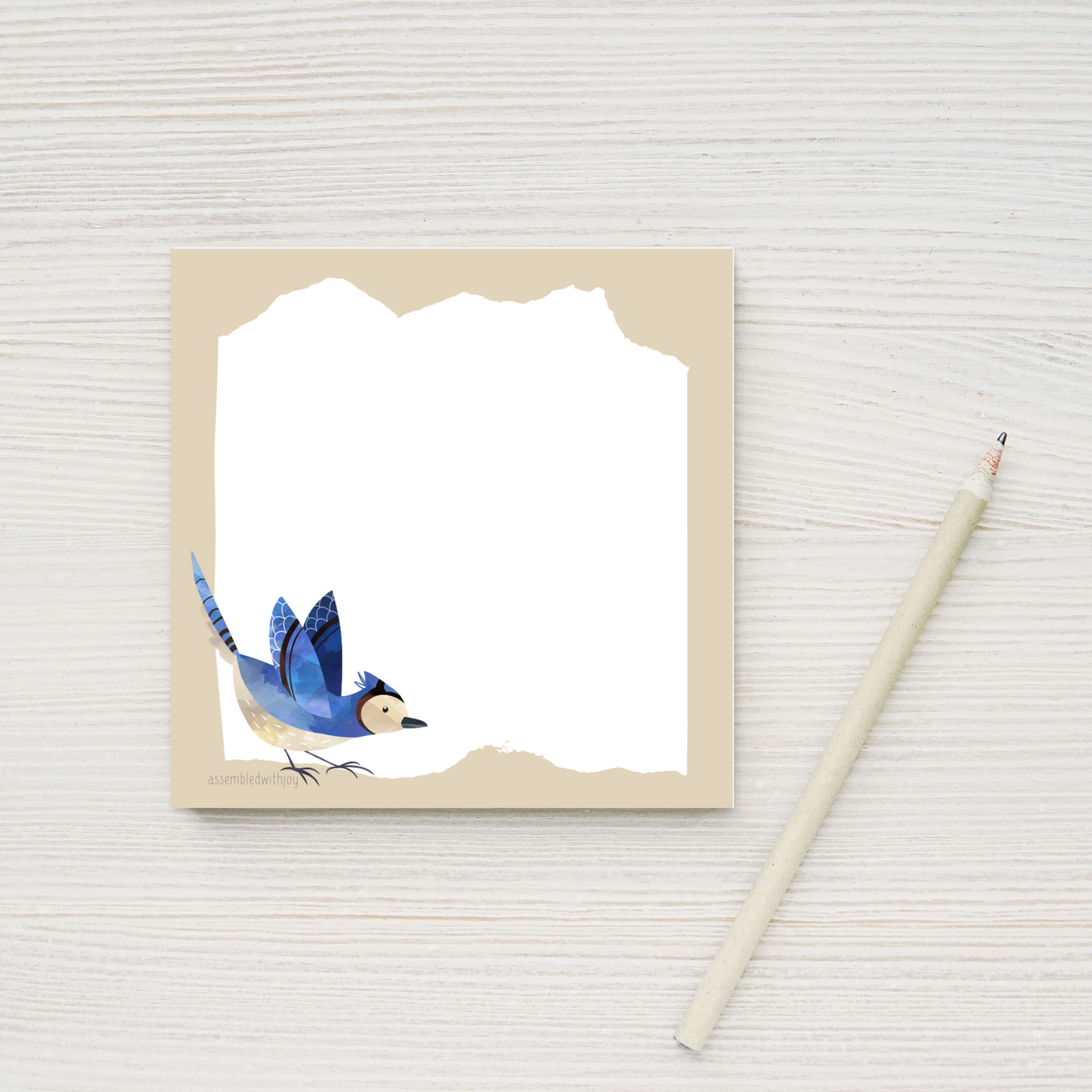 Birds - Memo pad - Assembledwithjoyoy