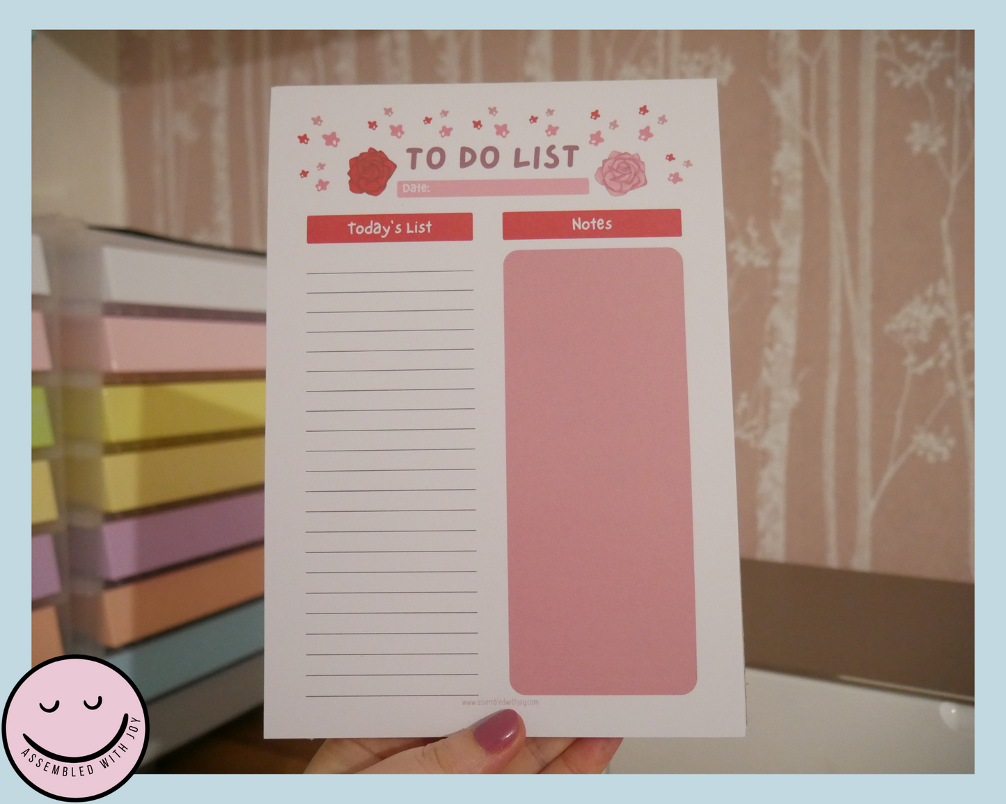 Esme Daily Planner - Assembledwithjoyoy