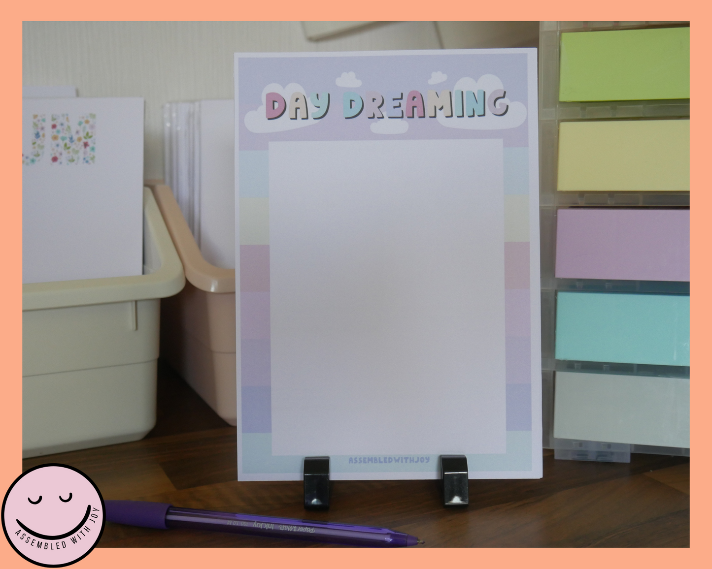 Day Dreaming Notepad - Assembledwithjoyoy