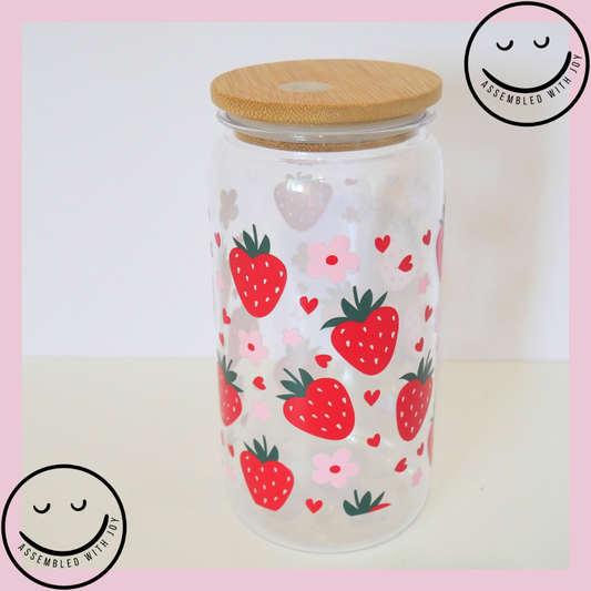 Sweet Strawbs Libbey Can Cup