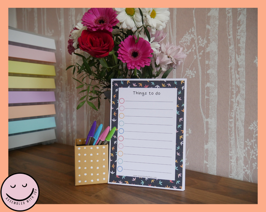 Liberty To Do List Notepad - Assembledwithjoyoy