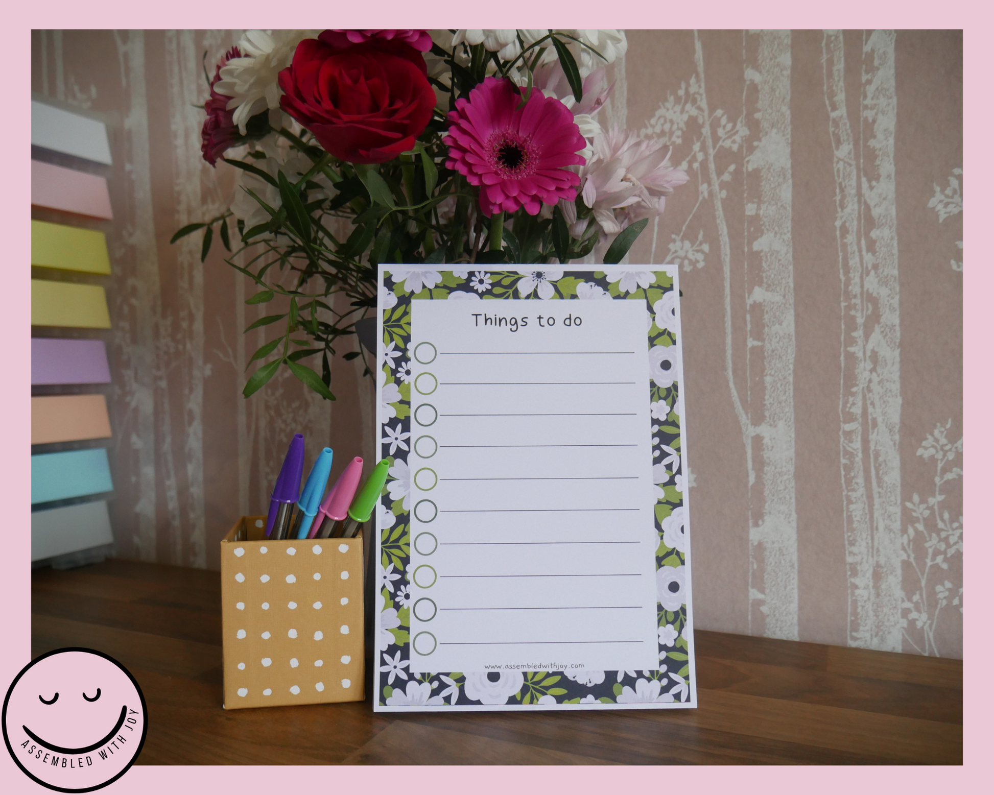 Ziva To Do List Notepad - Assembledwithjoyoy