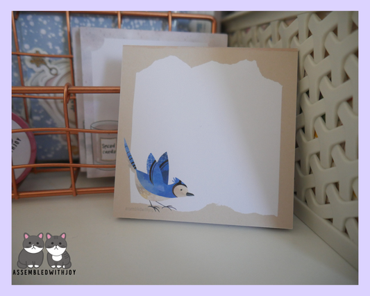 Birds - Memo pad - Assembledwithjoyoy