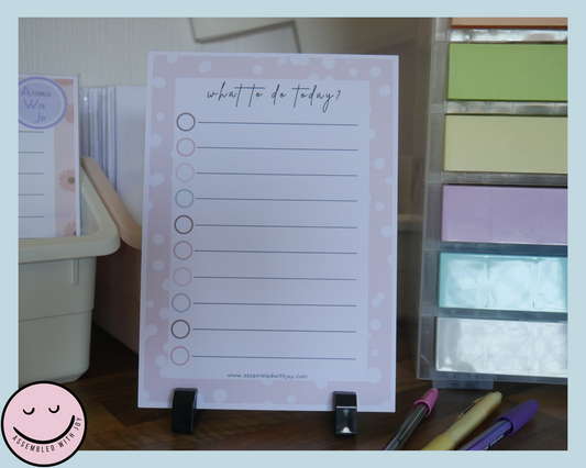 Lena - To Do list - Assembledwithjoyoy