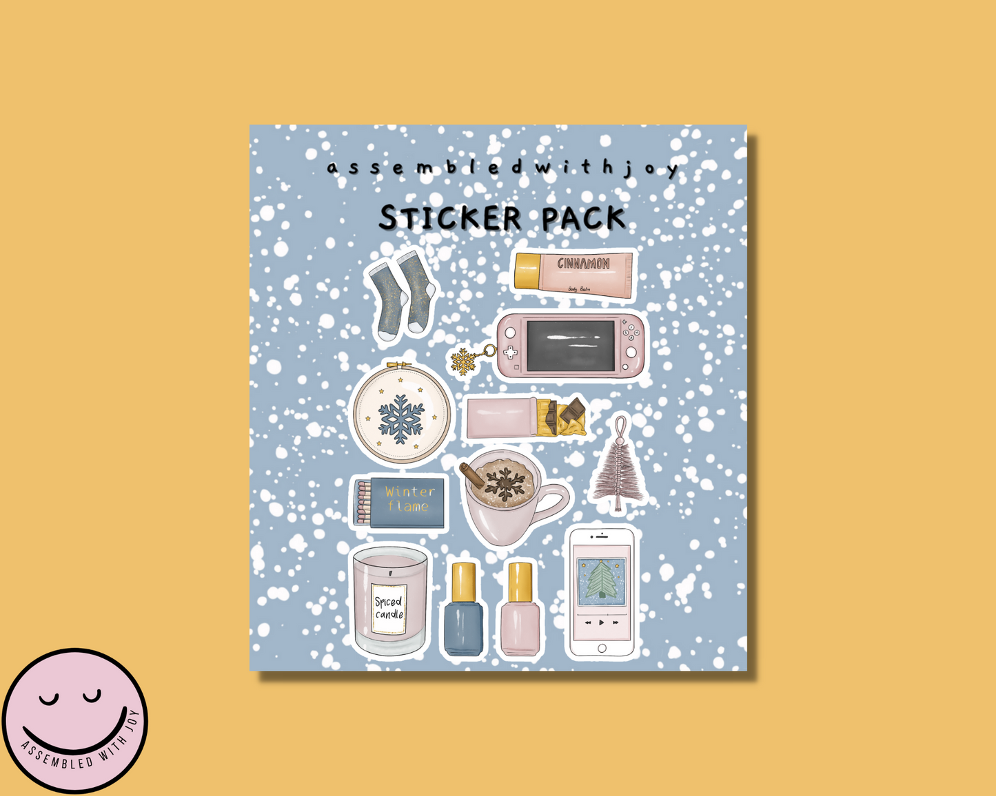 Winter nights Sticker Pack - Assembledwithjoyoy