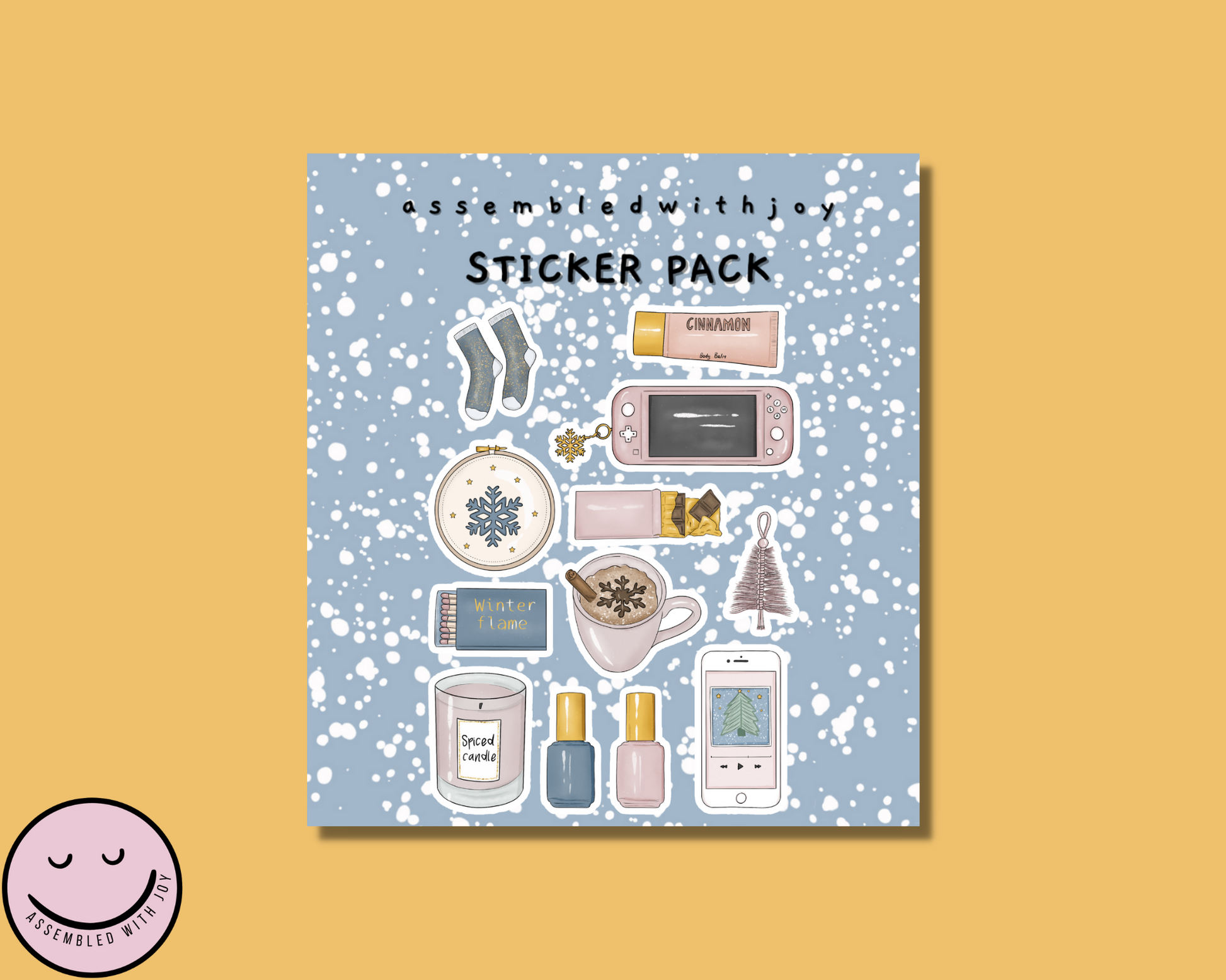 Winter nights Sticker Pack - Assembledwithjoyoy