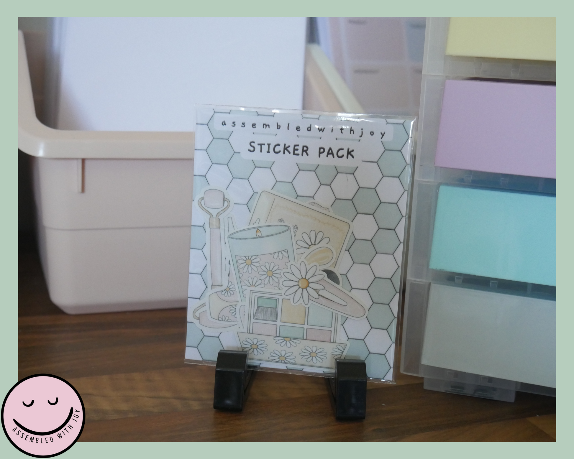 Self care Planner Sticker Pack - Assembledwithjoyoy