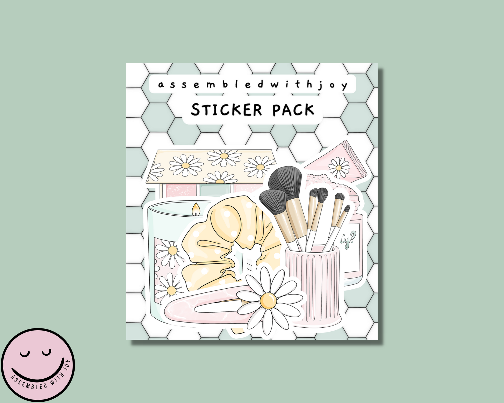 Self care Planner Sticker Pack - Assembledwithjoyoy