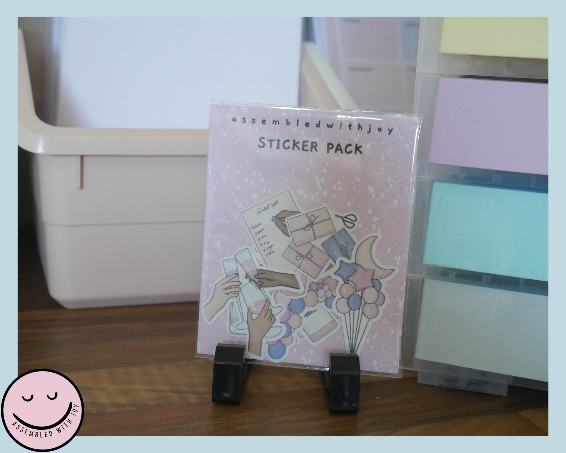 Birthday Planner Sticker Pack - Assembledwithjoyoy