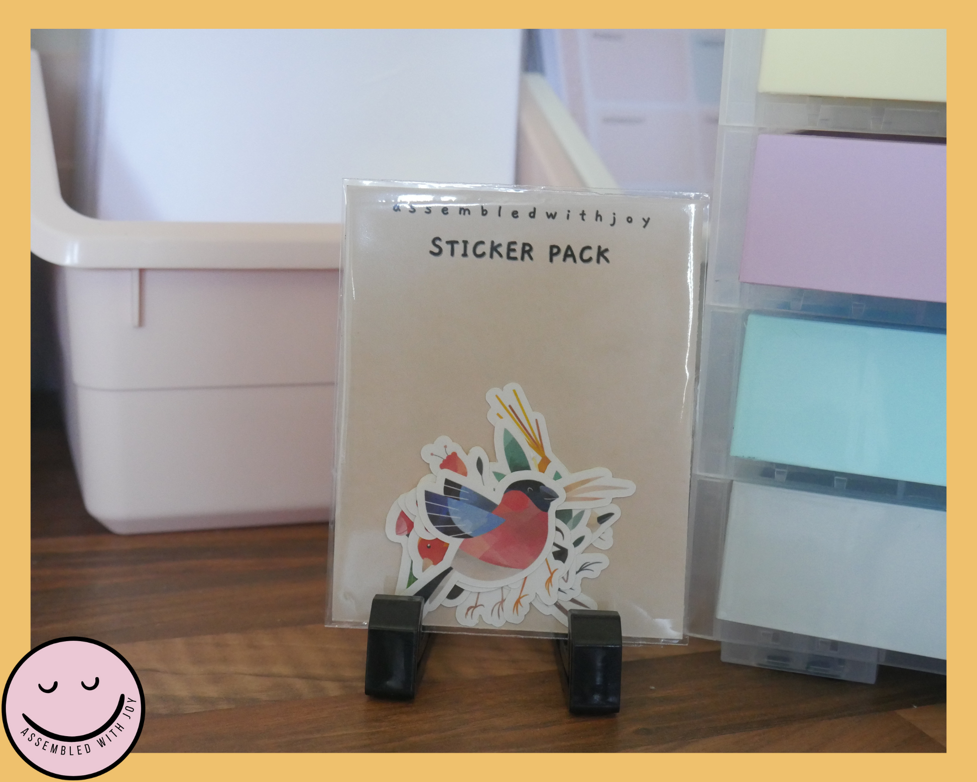 Bird Sticker Pack - Assembledwithjoyoy