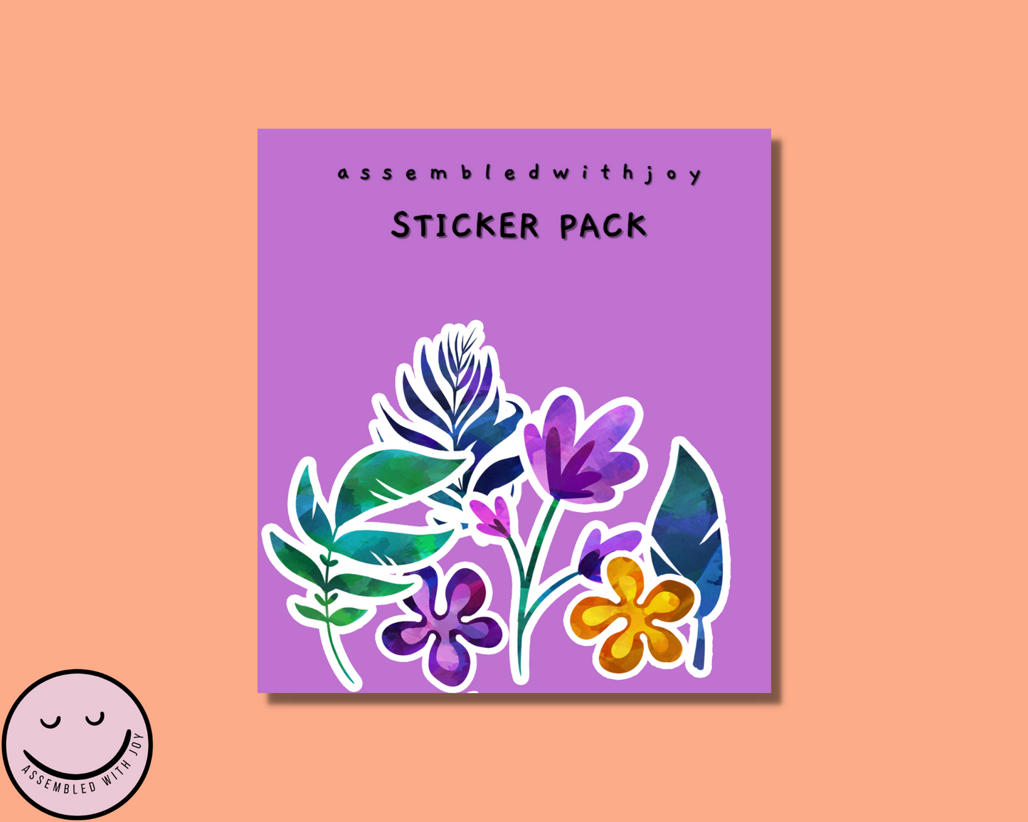 Tropical plants Sticker Pack - Assembledwithjoyoy