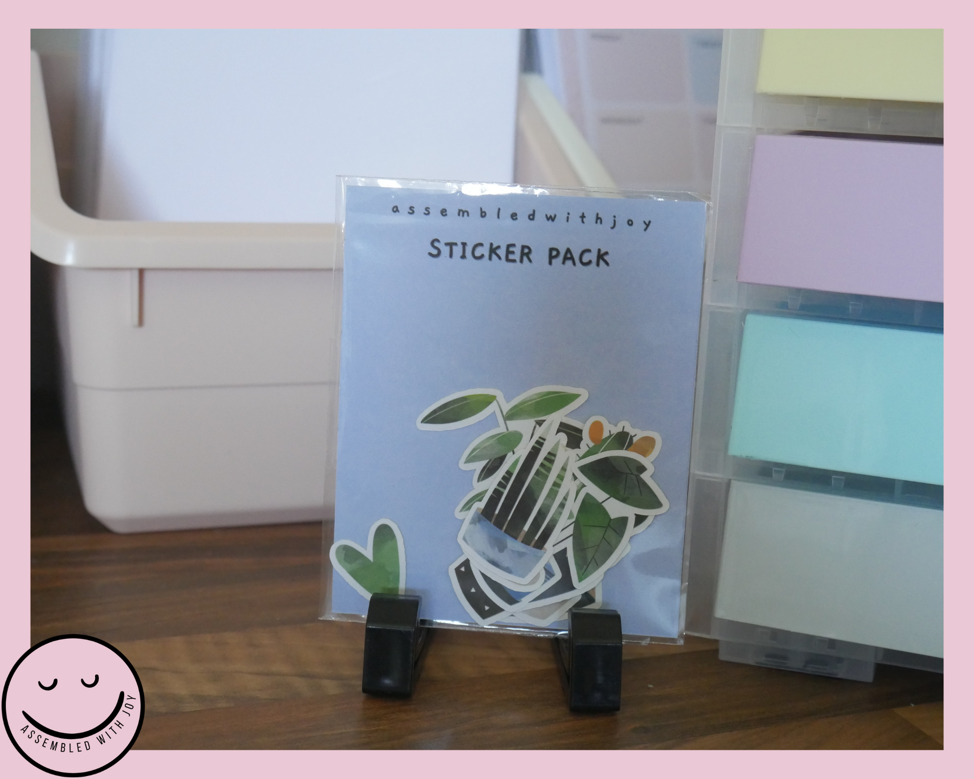 House plant Sticker Pack - Assembledwithjoyoy