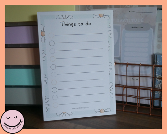 Daisy - To Do List - Assembledwithjoyoy