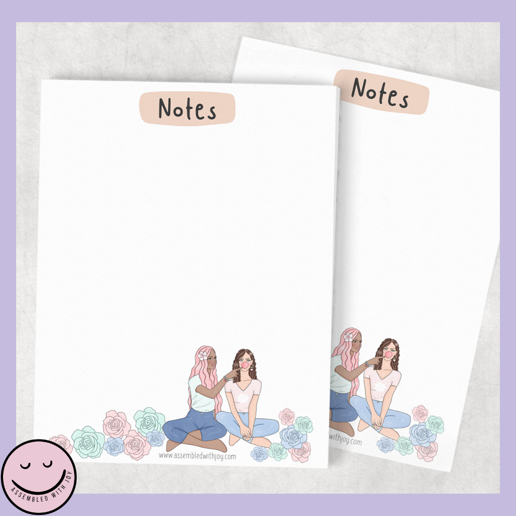 Missy Notepad - Assembledwithjoyoy