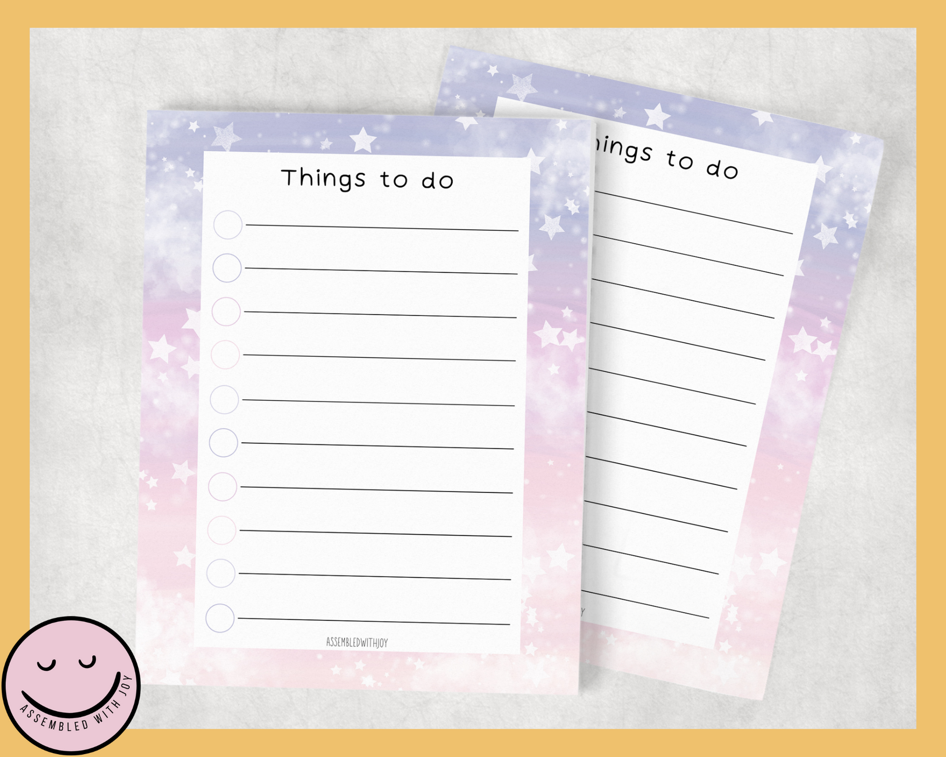 Celeste - To Do list - Assembledwithjoyoy